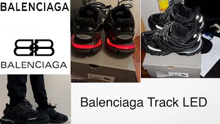 Balenciaga Track LED sneaker review [upl. by Hound]