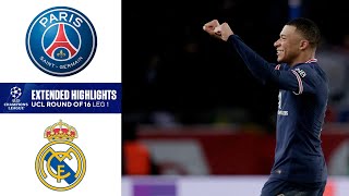 PSG vs Real Madrid Extended Highlights  Round of 16  Leg 1  CBS Sports Golazo [upl. by Bez]