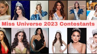 Miss Universe 2023 Contestants List  Meet The Confirmed Delegates All 83 [upl. by Atinnor]