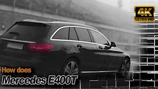 Mercedes E400T  Insane Highspeed Flyby 4k [upl. by Eelan827]