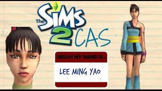 Sims 2 CAS Lee Ming Yao [upl. by Arnaud]