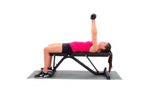 DumbBell Bench Press [upl. by Nagn]