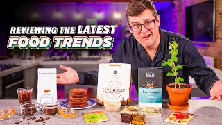 Reviewing the Latest FOOD TREND Products [upl. by Eanahs701]