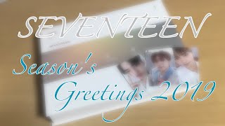 SEVENTEEN Seasons Greetings 2019 開封 [upl. by Muncey]