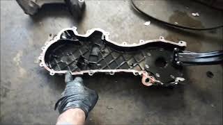 Honda CRV 22cdti timing chain and oil pump chain replacement Rattling timing chain [upl. by Kirstyn]