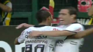 Corinthians 3 x 1 Santos  Paulistão 2011  9ª Rodada 200211 [upl. by Ahsinroc]