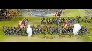 Black Powder 28mm ACW Wargame [upl. by Ayna457]