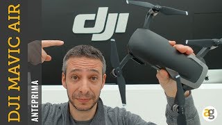 DJI MAVIC AIR anteprima prezzo prestazioni [upl. by Aihseket]