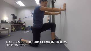 HalfKneeling Hip Flexion Holds [upl. by Blasius239]