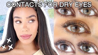 Best Color Contact Lens Brands for Dry Eyes  Colored Contacts for Beginners amp Tips [upl. by Hildegard154]