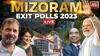 Mizoram Exit Poll 2023 LIVE  Mizoram Elections 2023 Opinion Poll Survey  India Today News Live [upl. by Idnaj]