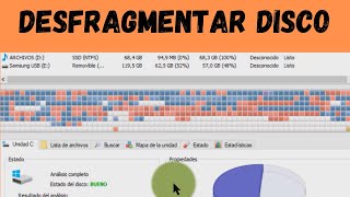 desfragmentar disco duro windows 102024como desfragmentar 💽COMO desfragmentar disco duro [upl. by Gladis]