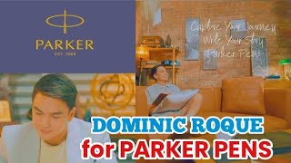 WOW ANG GWAPO DOMINIC ROQUE Ang Gwapo Lalo Kapag Hawak ang PARKER PENMukhang BIG BOSS Ang DATING [upl. by Snave596]