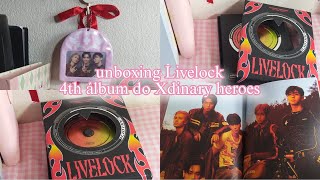 unboxing Livelock  4th minialbum do Xdinary heroes [upl. by Ellenehc]