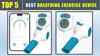 BEST Breathing Exercise Device In 2024  Top 5 Breathing Exercise Device for Lungs [upl. by Hesler]