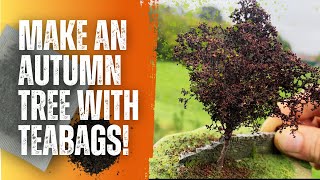 How to turn TEABAGS into model tree leaves [upl. by Barbarese]