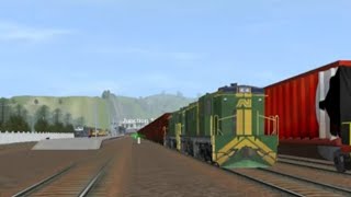 🇦🇺Trainz 2004 Carbonero LaredoSAntonio 1 con 4 Alcos ANR 830 De Laredo a La Barqueta [upl. by Doe585]