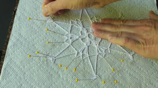 HOW TO STARCH YOUR CROCHETED SNOWFLAKE [upl. by Bobbi365]