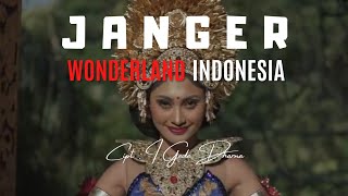 JANGER  LAGU DAERAH BALI LIRIK [upl. by Ynaiffit]