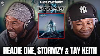 Headie One Stormzy amp Tay Keith  Cry No More  FIRST REACTION [upl. by Gokey239]