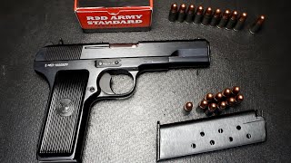 Zastava M57 Tokarev Pistol 7 62x25 Full Review [upl. by Ainesy547]