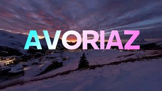 AVORIAZ 2023 Cinematic Skiing 4k Dec Drone amp Insta360 [upl. by Anivlac]