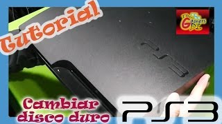 Como cambiar el disco duro al PS3 Slim  Instalación de Firmware  TUTORIAL [upl. by Eirrac]