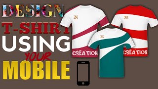 Tshirt design by pixellab  Android phone  Mobile  ZK CREATION [upl. by Terpstra]