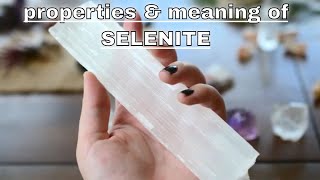 Selenite Meaning Benefits and Spiritual Properties [upl. by Thorin286]