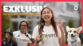 EXKLUSIV 🤯😳 Die Einkleidung für die OLYMPISCHEN SPIELE 2024 [upl. by Joacimah]