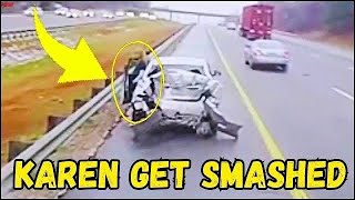 INSTANT KARMA 2024  Drivers Busted by Cops Fails Crashes Road Rage amp Other Instant Justice Clips [upl. by Nauqel]