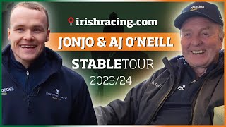 Jonjo ONeill Stable Tour  March 2024 [upl. by Esidnac]