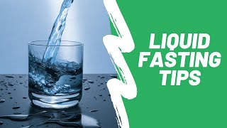 Liquid Fasting Tips Dr Sebis Alkaline Nutrition [upl. by Weinreb]