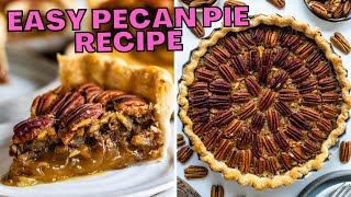 Easy Pecan Pie Recipe [upl. by Eivol]