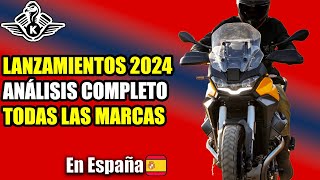 LANZAMIENTOS DE MOTOS 2024  Todas las marcas BMW Ducati Yamaha Honda Kawasaki Harley y más [upl. by Doggett130]