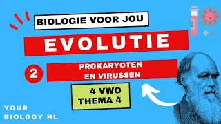 4 vwo  Evolutie  2  Prokaryoten amp Virussen [upl. by Sucam]