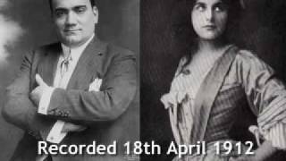 Massanet Manon  Enrico Caruso and Geraldine Farrar 1912 [upl. by Odrareg]