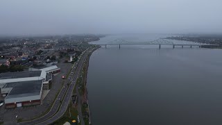 Campbellton Warf  Early Morning [upl. by Atnohsal446]