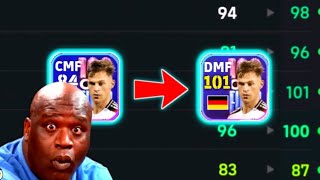 Nominating Contract Kimmich Best Training Guide 🥶  efootball 2024 ✨ [upl. by Hum]