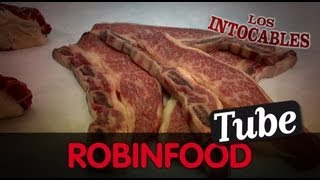 ROBINFOOD  Carne gallega de Bandeira  Tartare de carne Luismi [upl. by Allenrac]