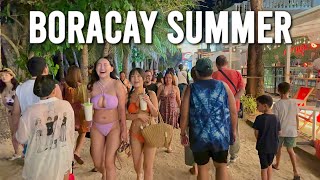 Boracay Philippines in 4k  THE BEST SUMMER DESTINATION  Station 1  3 Virtual Walk Tour [upl. by Dalis]