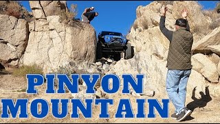 Jeep BADGE OF HONOR Trail Pinyon Mountain Anza Borrego CA [upl. by Nirret]