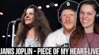 COUPLE React to Janis Joplin  Piece Of My Heart LIVE  OFFICE BLOKE DAVE [upl. by Cairns807]