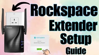 ROCKSPACE AC1200 WiFi Extender SETUP  REROCKSPACELOCAL OR 1921680254  DEVICESSETUP [upl. by Aiksas]