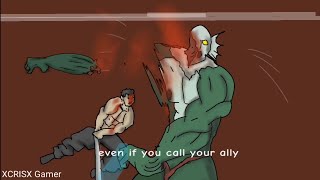 Metal bat vs Deep sea king Part 2 fan animation [upl. by Sucramel]