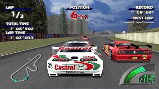 JGTC AllJapan Grand Touring Car Championship PS1 Gameplay HD Beetle PSX HW [upl. by Salohcin]