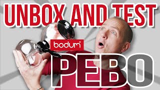 Bodum Pebo Vacuum Coffee Maker Review Unbox and Test [upl. by Kahlil]