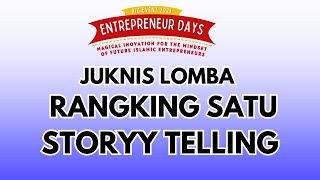 JUKNIS LOMBA RANKING 1 DAN LOMBA STORY TELLING [upl. by Snebur512]