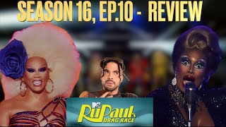 RuPaul’s Drag Race Season 16 Ep10 and Untucked  Live Review [upl. by Yelwah]