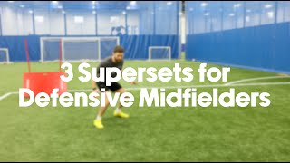 Training Ideas For Defensive Midfielders [upl. by Nale]